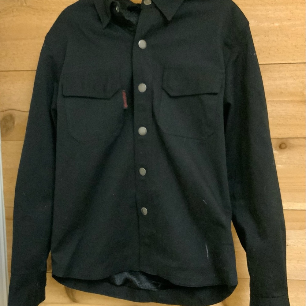 Classic Black Shirt Jacket